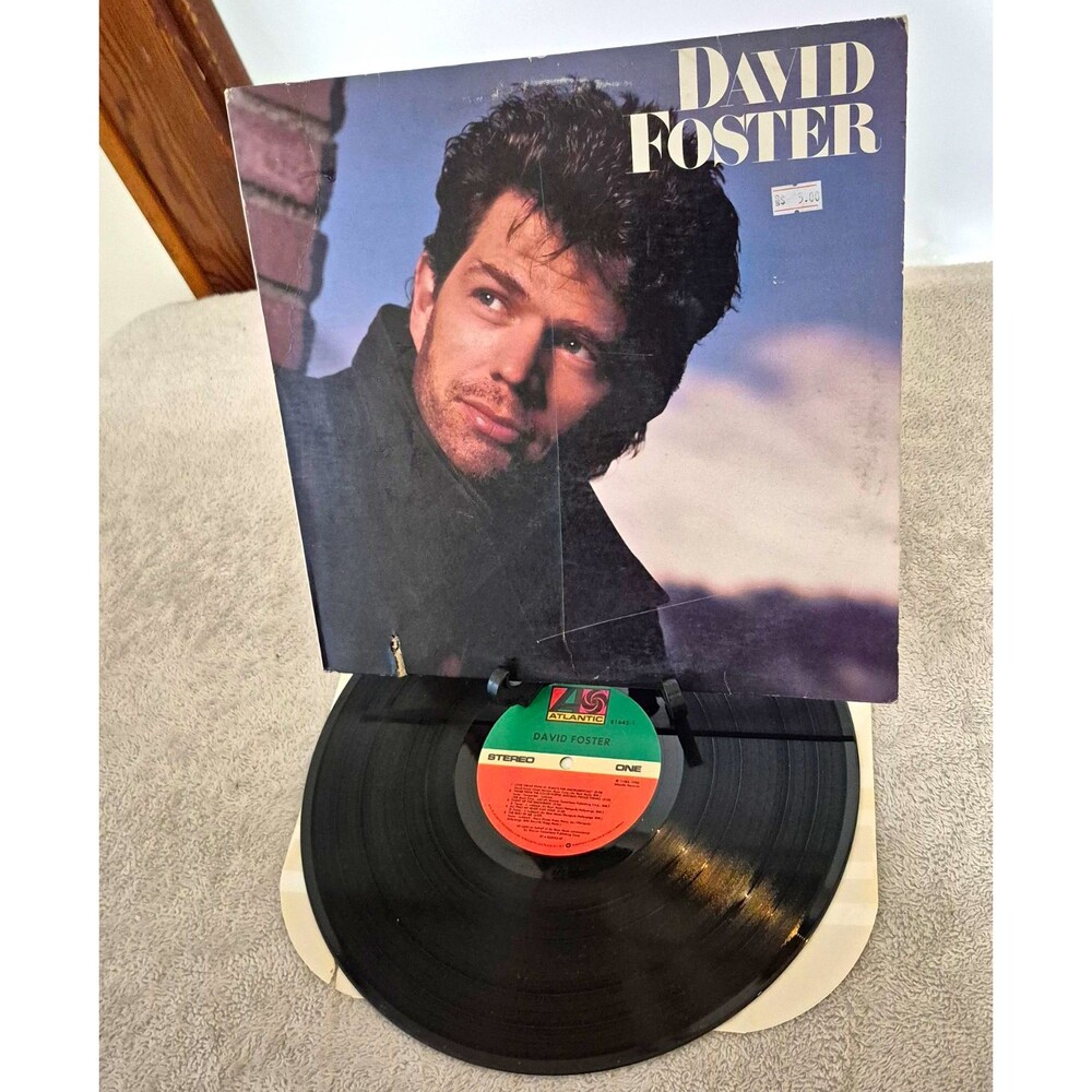 David Foster - David Foster Vinyl LP Atlantic 1986 81642-1 Stereo